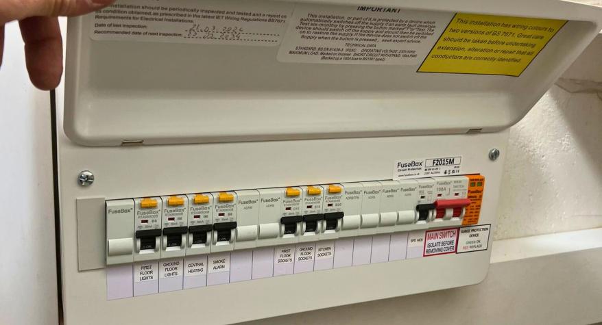 Replacement fuse box